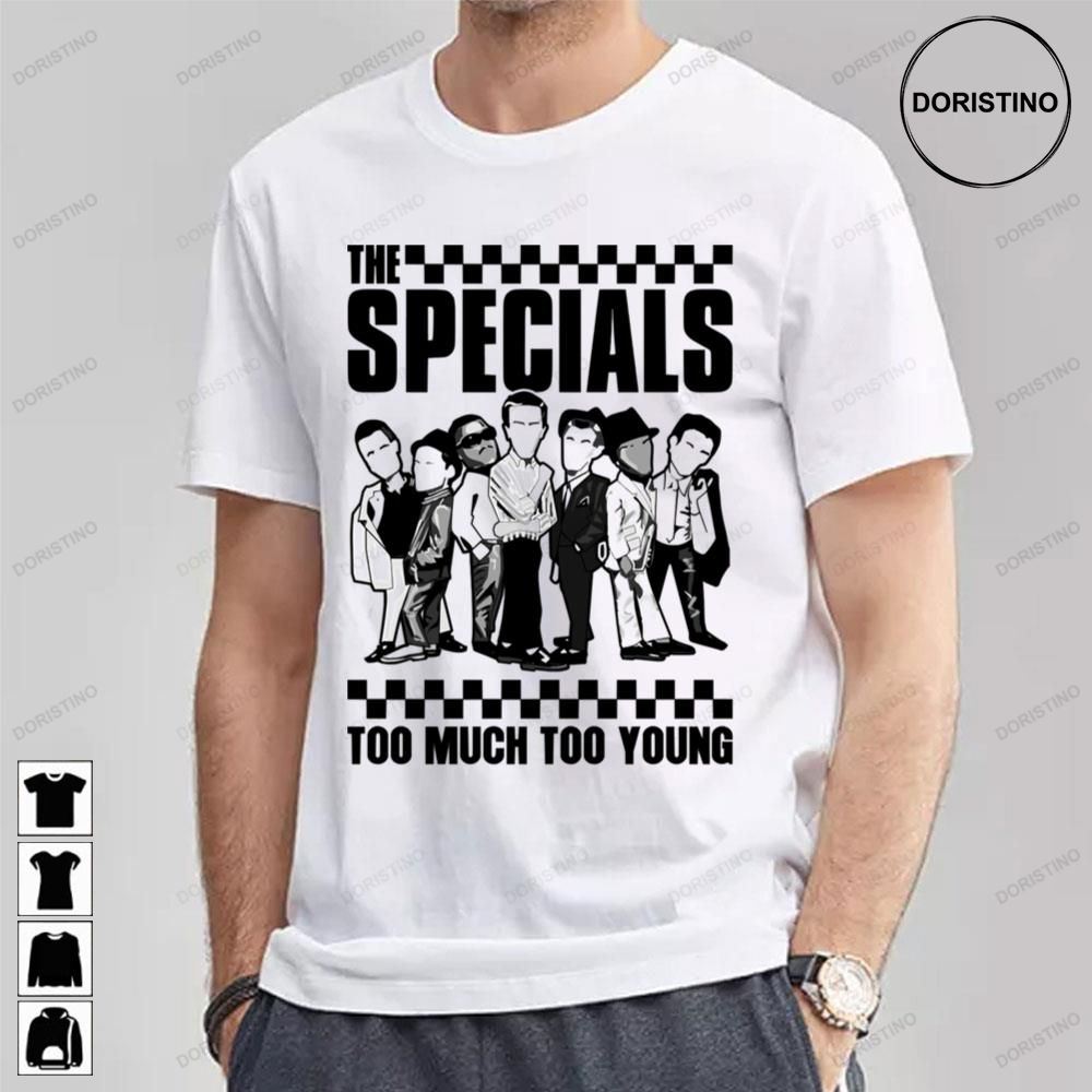 The Specials Too Much Too Young Awesome Shirts